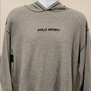 POLO SPORT Hoodie. Size Large